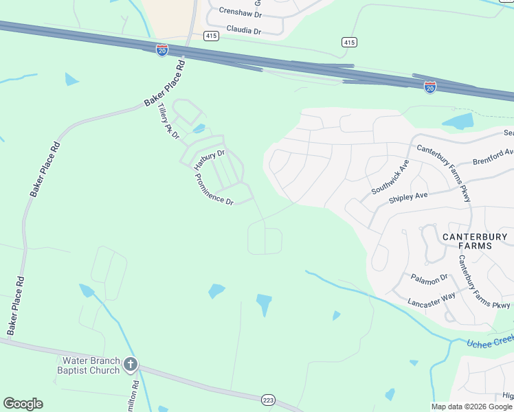 map of restaurants, bars, coffee shops, grocery stores, and more near 144 Clarinbridge Lane in Grovetown