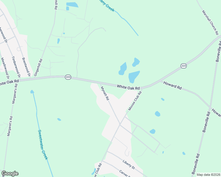 map of restaurants, bars, coffee shops, grocery stores, and more near 134 Mynatt Road in Thomson