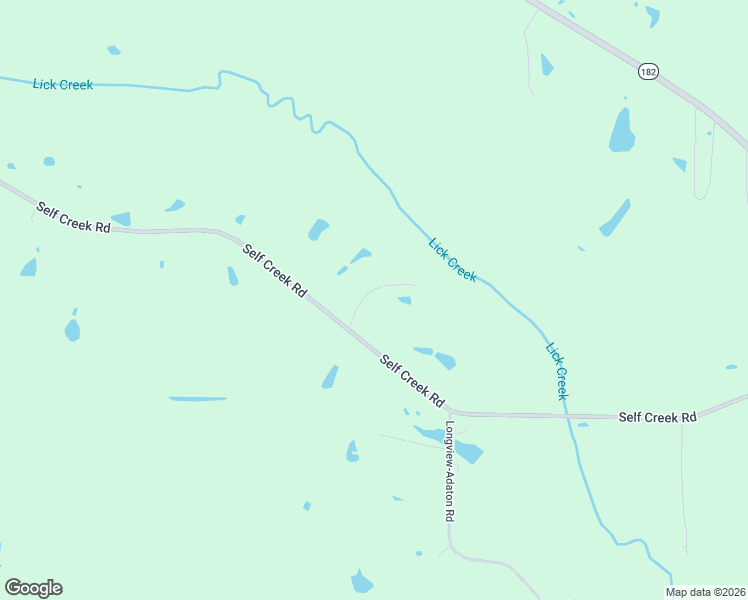 map of restaurants, bars, coffee shops, grocery stores, and more near 2340-2360 Self Creek Road in Starkville