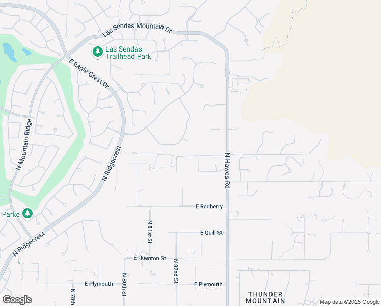 map of restaurants, bars, coffee shops, grocery stores, and more near 3635 North Stone Point in Mesa