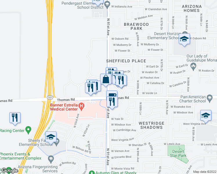 3000 North 91st Avenue Phoenix Az Walk Score