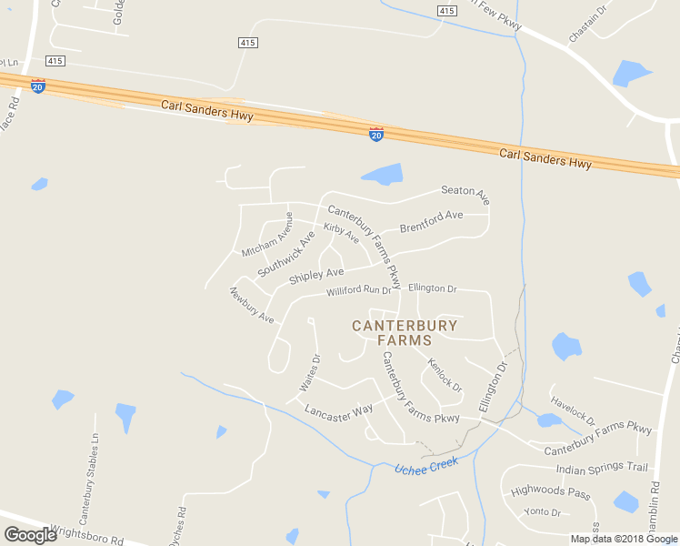 map of restaurants, bars, coffee shops, grocery stores, and more near 630 Shipley Avenue in Grovetown