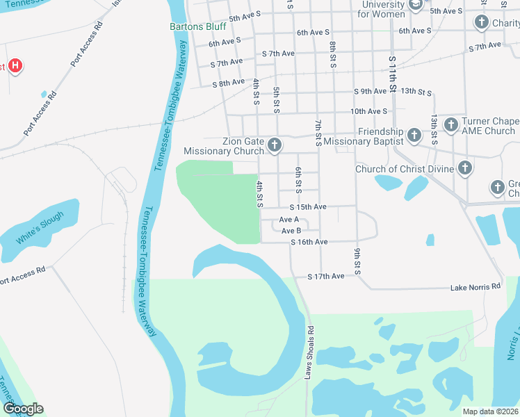 map of restaurants, bars, coffee shops, grocery stores, and more near 201 South 15th Avenue in Columbus