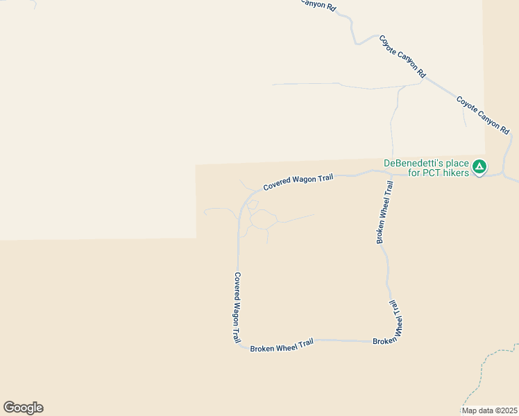 map of restaurants, bars, coffee shops, grocery stores, and more near 61405 Covered Wagon Trail in Anza