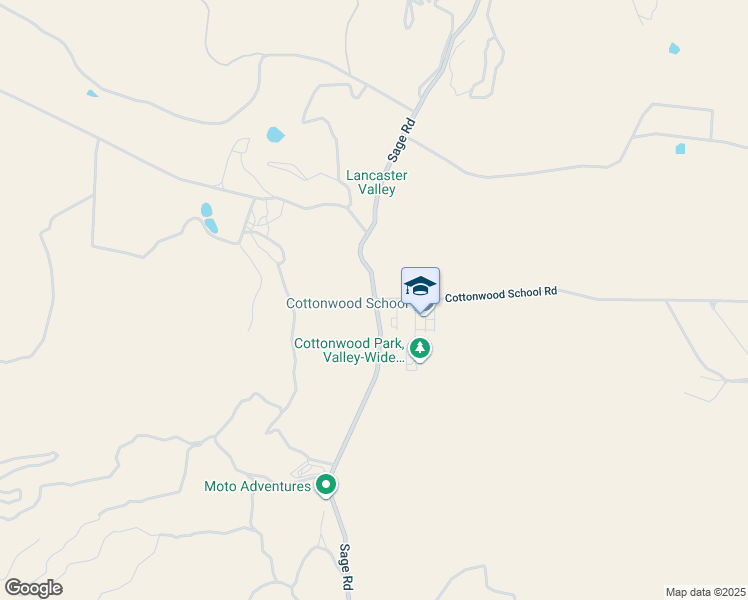 map of restaurants, bars, coffee shops, grocery stores, and more near 44350 Sage Road in Aguanga