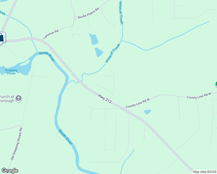 map of restaurants, bars, coffee shops, grocery stores, and more near 20 Coltharp Trail in Covington