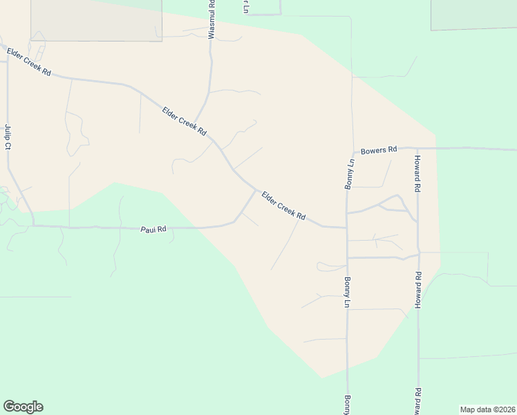 map of restaurants, bars, coffee shops, grocery stores, and more near 53375 Paui Road in Aguanga