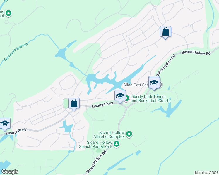 map of restaurants, bars, coffee shops, grocery stores, and more near 617 Lake Colony Pointe in Vestavia Hills