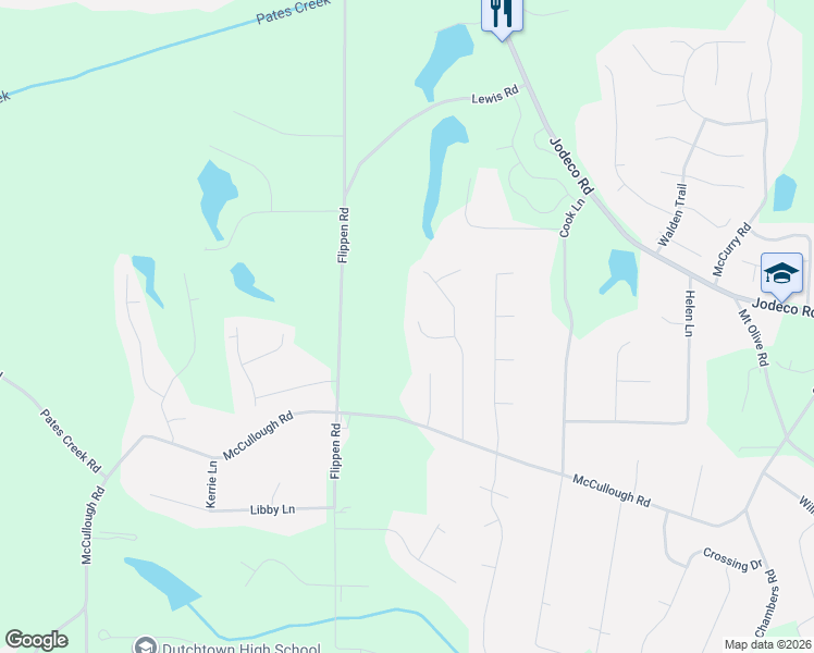 map of restaurants, bars, coffee shops, grocery stores, and more near 217 Kiera Circle in Stockbridge