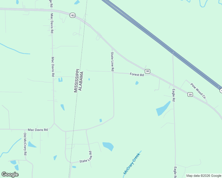 map of restaurants, bars, coffee shops, grocery stores, and more near 1001-1811 State Line Road in Ethelsville