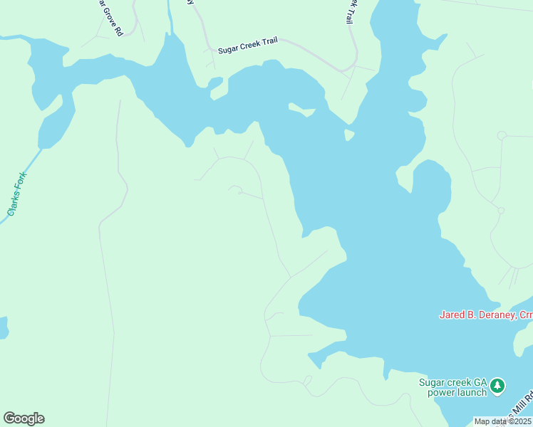 map of restaurants, bars, coffee shops, grocery stores, and more near White Oak Way in Morgan County