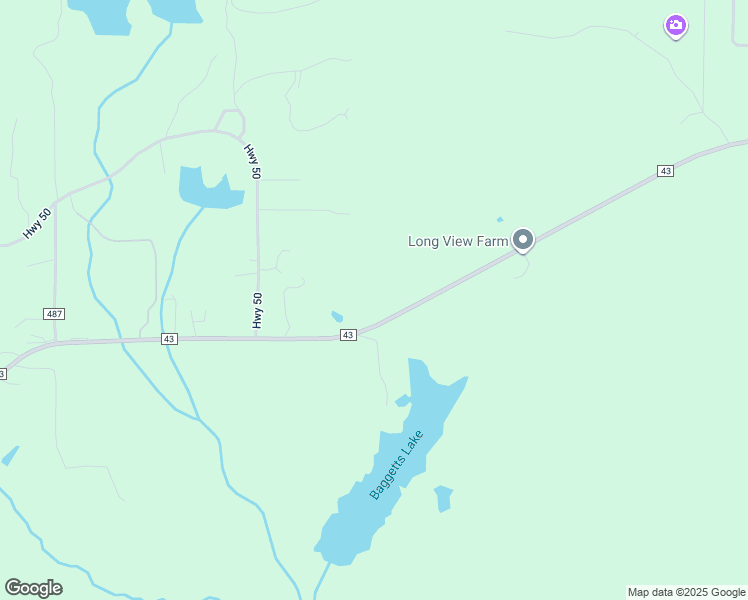 map of restaurants, bars, coffee shops, grocery stores, and more near 13845 County Road 43 in Vandiver