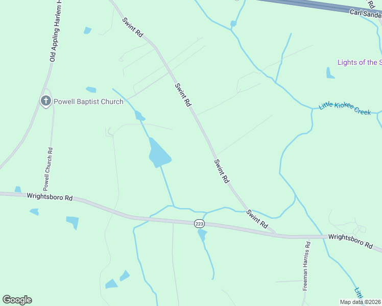 map of restaurants, bars, coffee shops, grocery stores, and more near 1571 Joy Road in Harlem