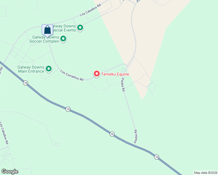 map of restaurants, bars, coffee shops, grocery stores, and more near 43240 Los Corralitos Road in Temecula