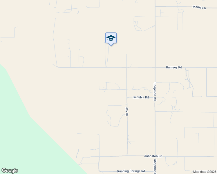 map of restaurants, bars, coffee shops, grocery stores, and more near 57611 Ramsey Road in Anza