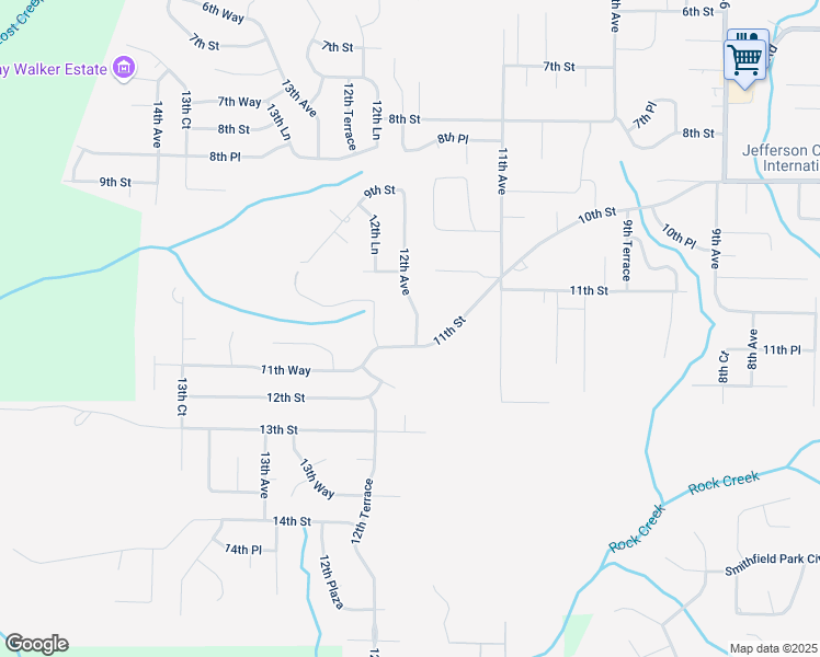 map of restaurants, bars, coffee shops, grocery stores, and more near 1017 12th Avenue in Pleasant Grove