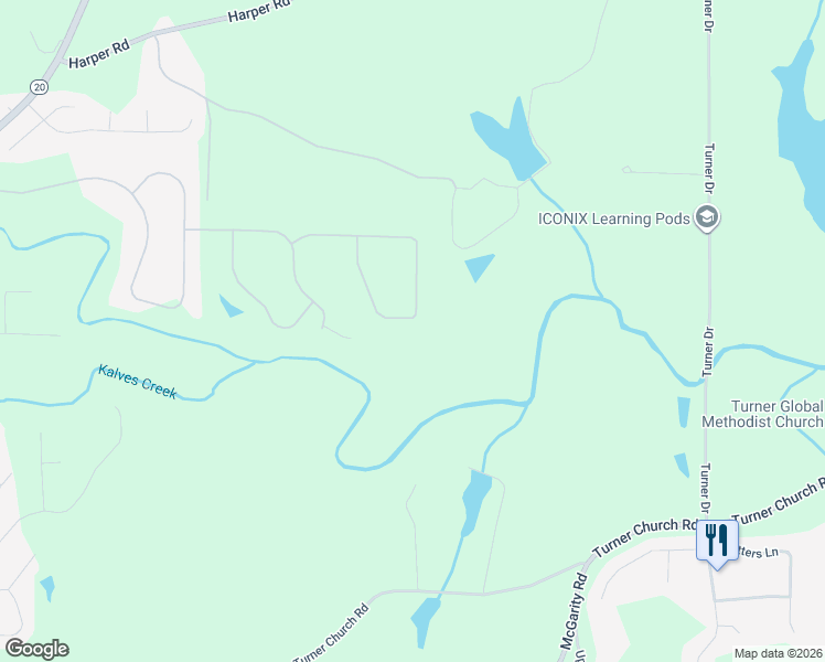 map of restaurants, bars, coffee shops, grocery stores, and more near 1431 Swiftwater Circle in McDonough