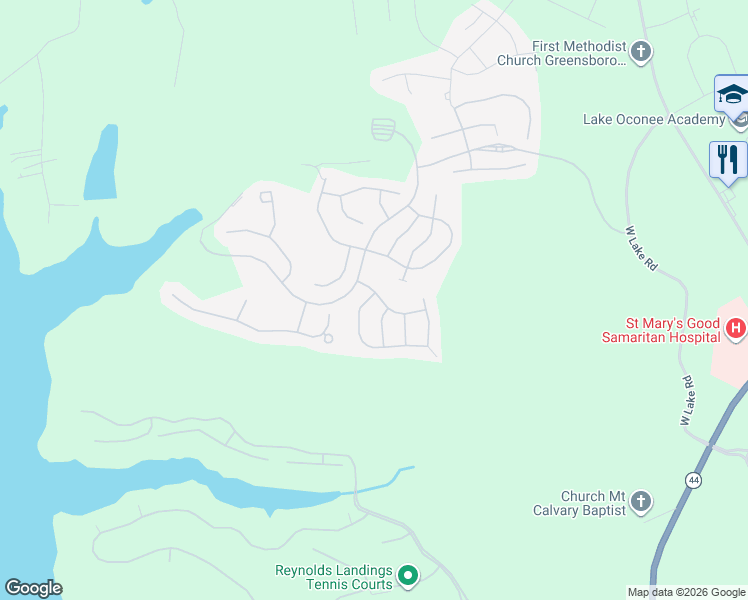 map of restaurants, bars, coffee shops, grocery stores, and more near 1051 Careywood Street in Greensboro