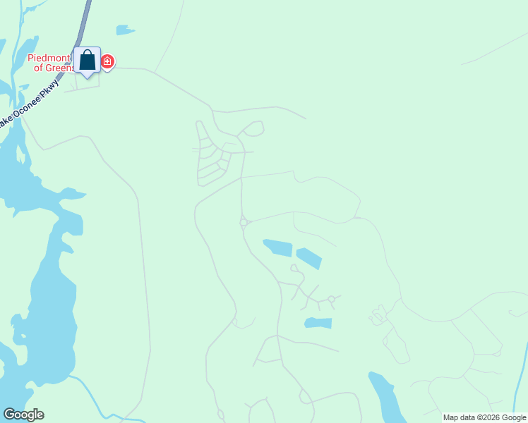map of restaurants, bars, coffee shops, grocery stores, and more near 1570 Club Drive in Greensboro