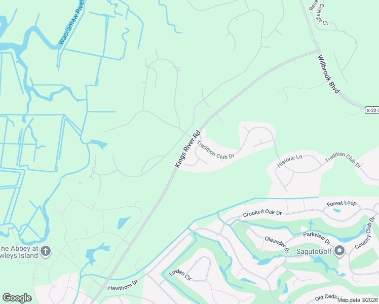 map of restaurants, bars, coffee shops, grocery stores, and more near 66 Alexander Glennie Drive in Pawleys Island