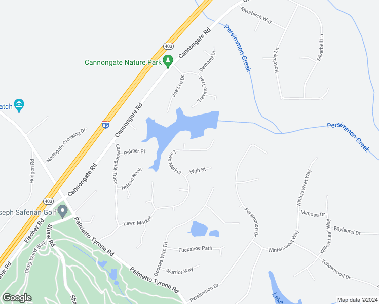 map of restaurants, bars, coffee shops, grocery stores, and more near 205 Lawn Market in Sharpsburg