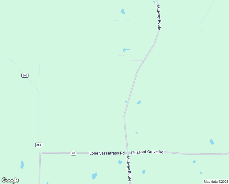 map of restaurants, bars, coffee shops, grocery stores, and more near 2015 Midway Route in Monticello