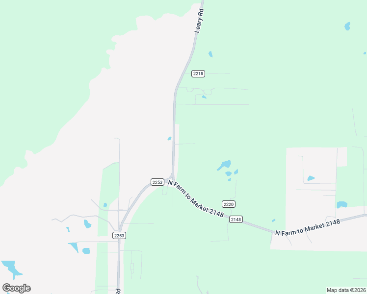 map of restaurants, bars, coffee shops, grocery stores, and more near 1170 Leary Road in Texarkana
