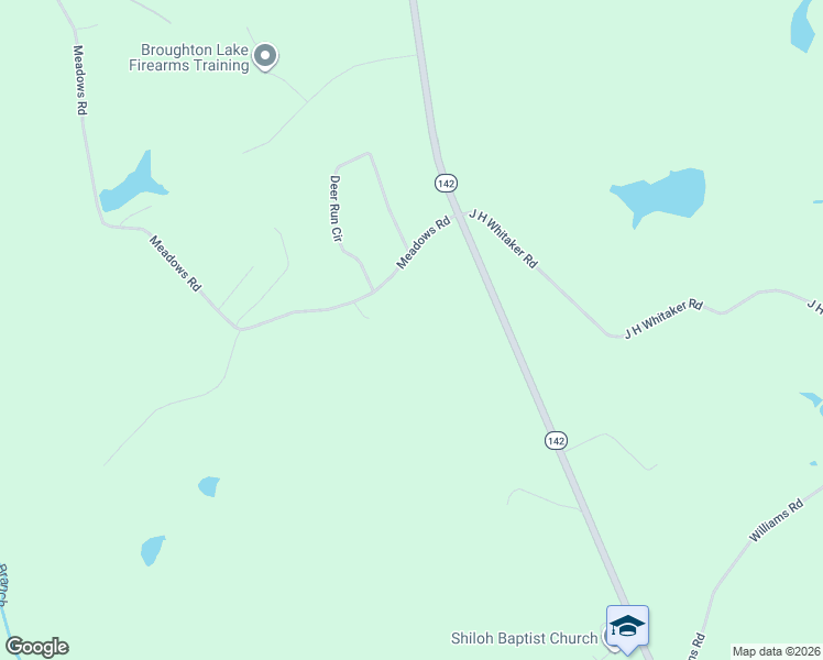 map of restaurants, bars, coffee shops, grocery stores, and more near 229 Meadows Road in Newborn