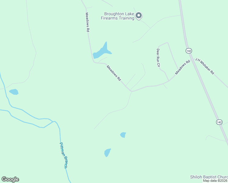 map of restaurants, bars, coffee shops, grocery stores, and more near 637 Meadows Road in Newborn