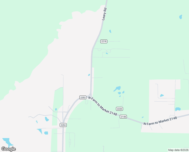 map of restaurants, bars, coffee shops, grocery stores, and more near 1170 Leary Road in Texarkana