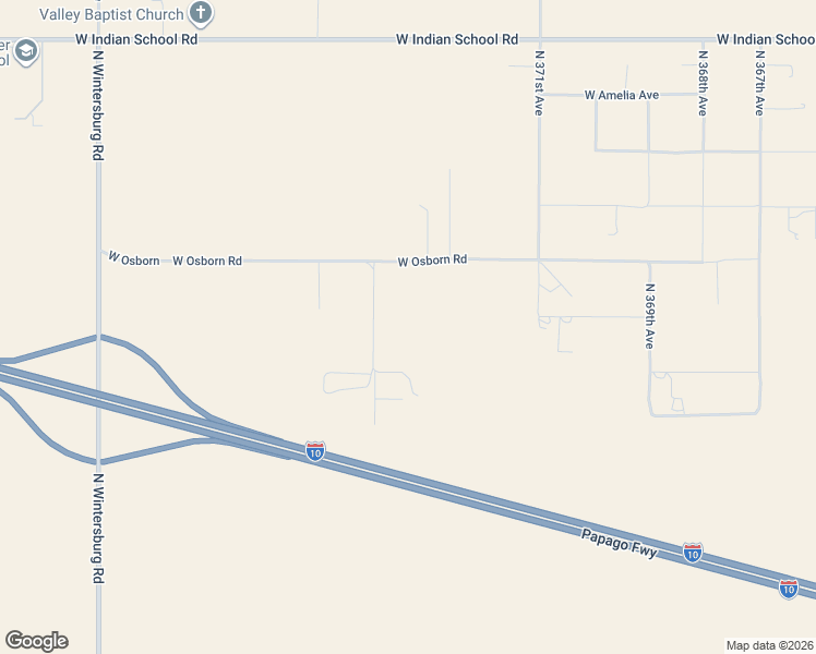 map of restaurants, bars, coffee shops, grocery stores, and more near 3224 North 374th Avenue in Tonopah