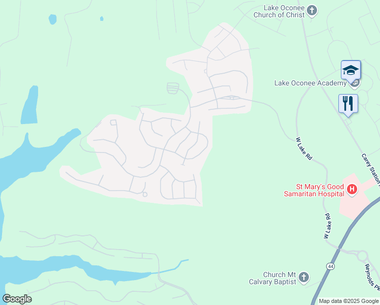 map of restaurants, bars, coffee shops, grocery stores, and more near 1071 Flat Rock Street in Greensboro