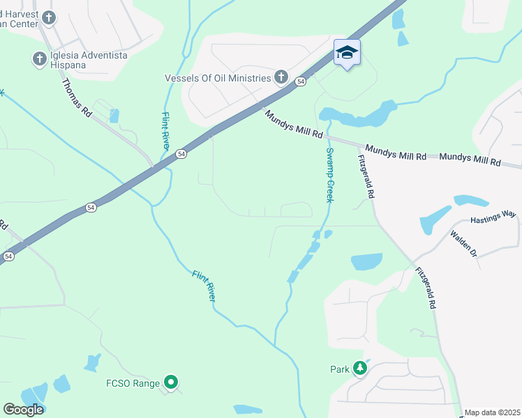 map of restaurants, bars, coffee shops, grocery stores, and more near 41 Cowpens Place in Jonesboro