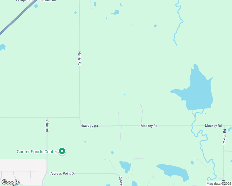 map of restaurants, bars, coffee shops, grocery stores, and more near 688 Harris Road in Gunter