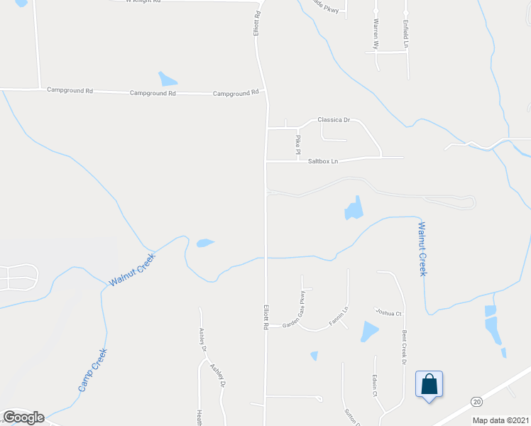 map of restaurants, bars, coffee shops, grocery stores, and more near 630 Elliott Road in McDonough