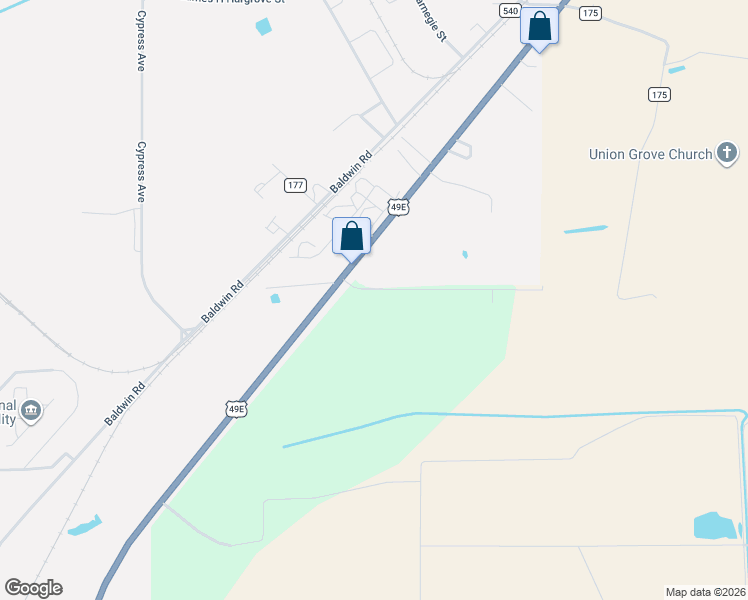 map of restaurants, bars, coffee shops, grocery stores, and more near 130 Ridgeland Road in Greenwood