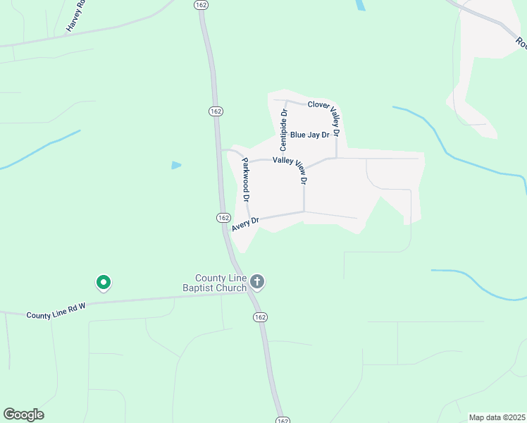 map of restaurants, bars, coffee shops, grocery stores, and more near 45 Avery Drive in Covington