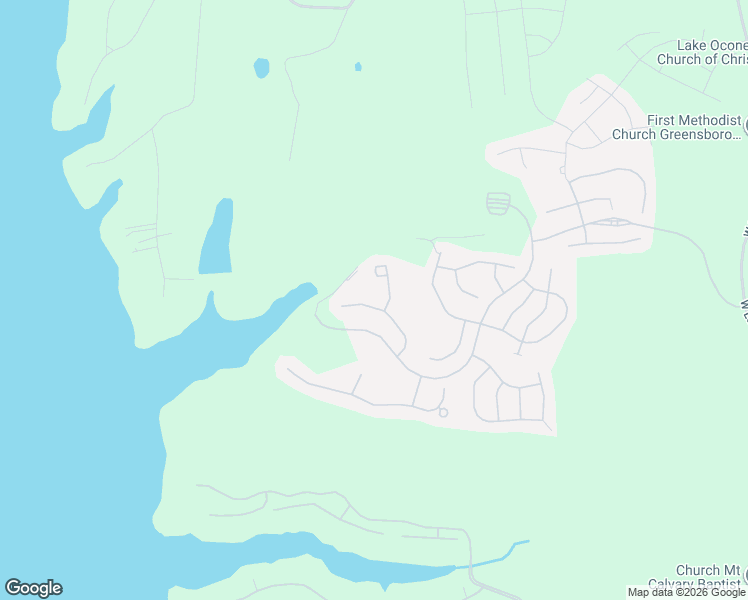 map of restaurants, bars, coffee shops, grocery stores, and more near 1030 Lakefront Court in Greensboro
