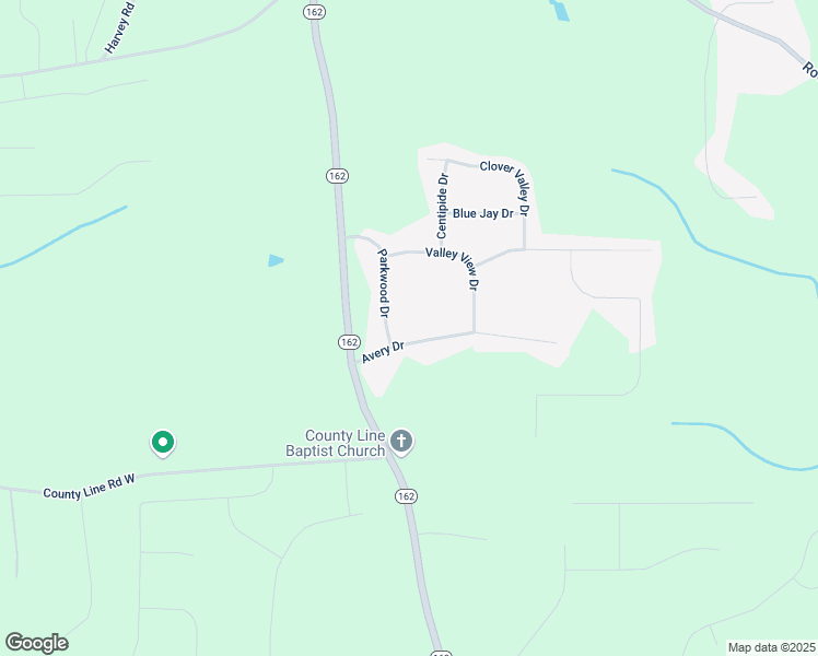 map of restaurants, bars, coffee shops, grocery stores, and more near 45 Avery Drive in Covington