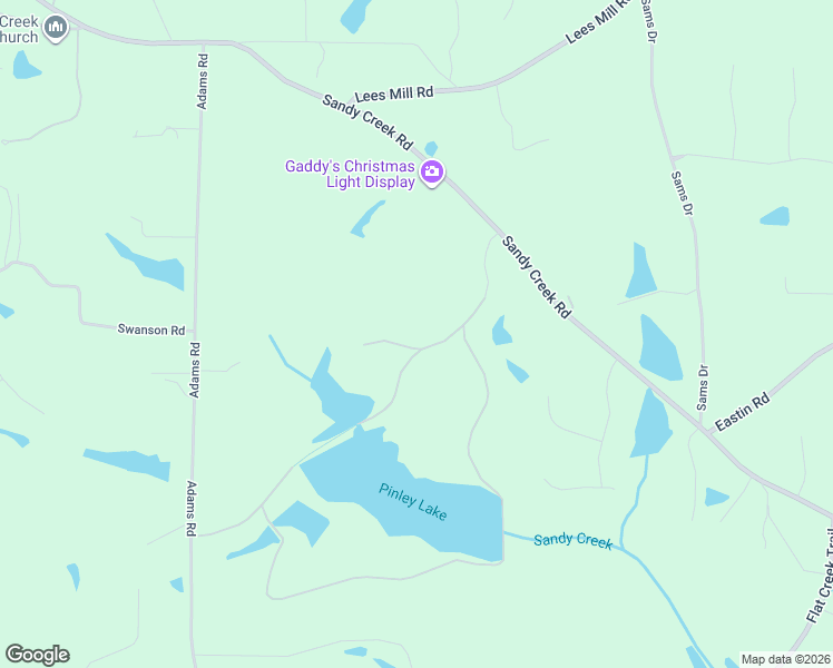 map of restaurants, bars, coffee shops, grocery stores, and more near 330 Sandy Lake Circle in Fayetteville