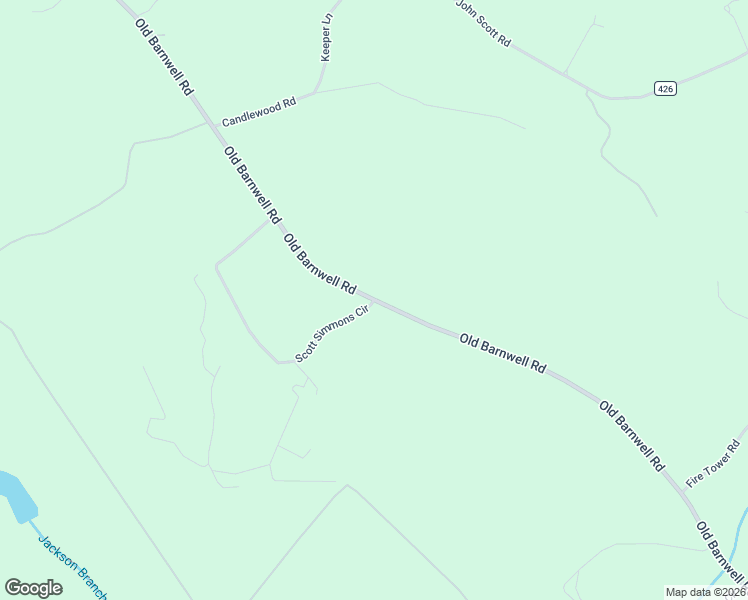 map of restaurants, bars, coffee shops, grocery stores, and more near 1485 Old Barnwell Road in Aiken