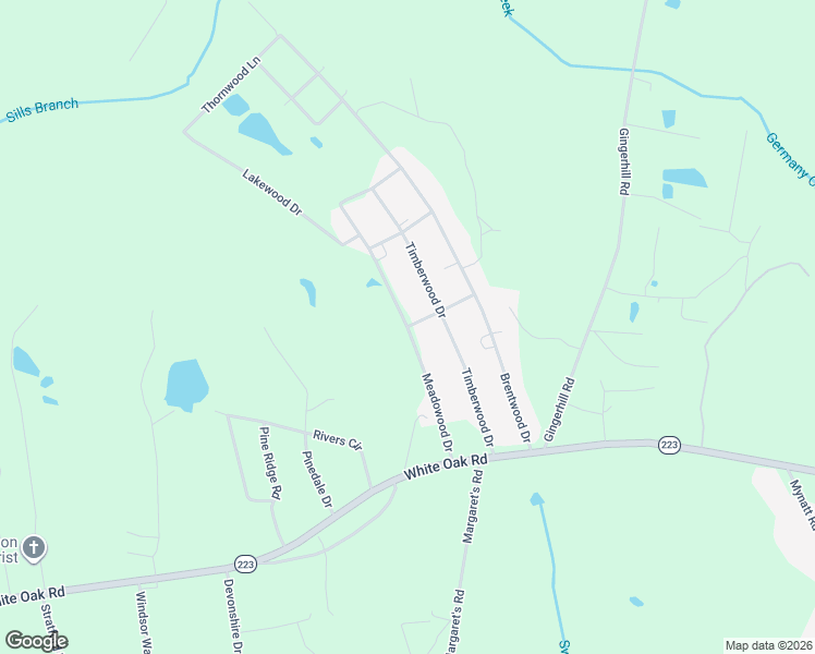 map of restaurants, bars, coffee shops, grocery stores, and more near 2200 Candlewood Lane in Thomson