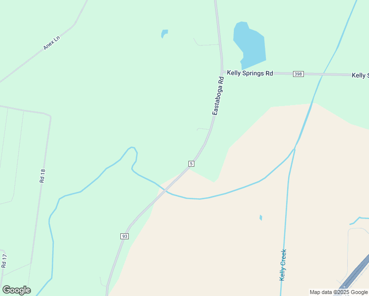 map of restaurants, bars, coffee shops, grocery stores, and more near 2609 Eastaboga Road in Talladega