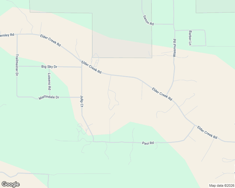 map of restaurants, bars, coffee shops, grocery stores, and more near 52845 Elder Creek Road in Aguanga