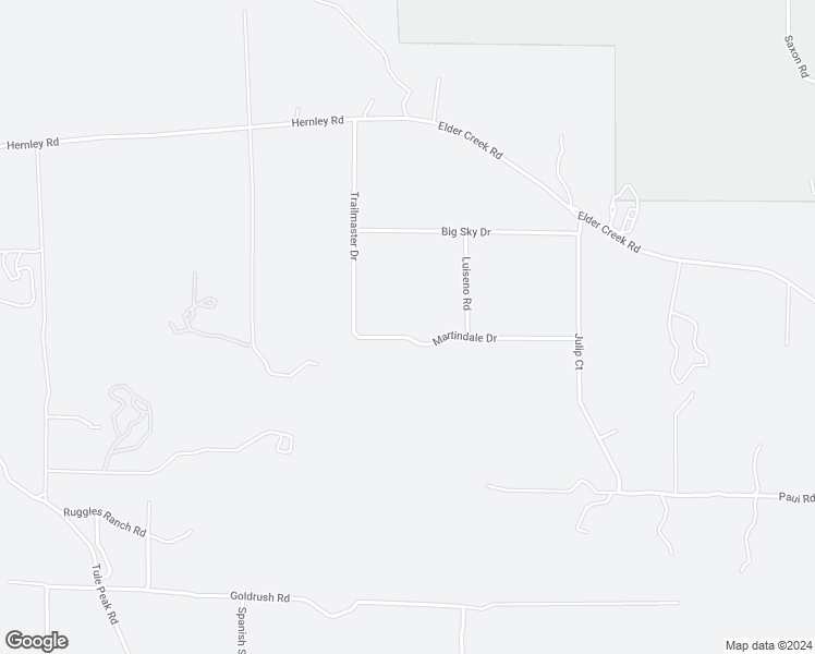 map of restaurants, bars, coffee shops, grocery stores, and more near 52126 Martindale Drive in Aguanga