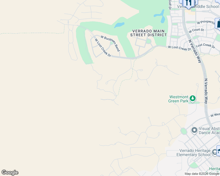 map of restaurants, bars, coffee shops, grocery stores, and more near 3884 North Granite Ridge Road in Buckeye