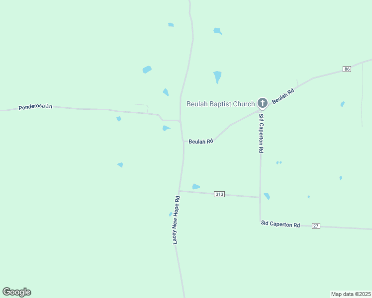 map of restaurants, bars, coffee shops, grocery stores, and more near 862 Lacey New Hope Road in Monticello