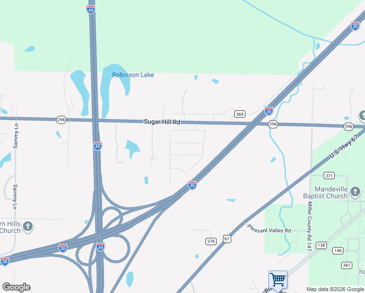 map of restaurants, bars, coffee shops, grocery stores, and more near 5605 Clearwood Trail in Texarkana