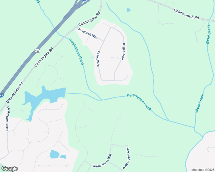 map of restaurants, bars, coffee shops, grocery stores, and more near 283 Rosebay Lane in Sharpsburg