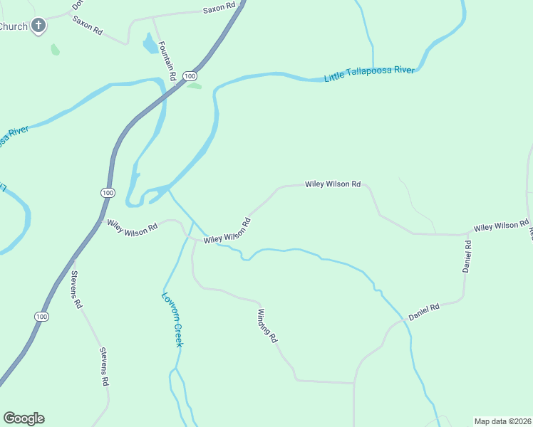 map of restaurants, bars, coffee shops, grocery stores, and more near 422 Wiley Wilson Road in Bowdon